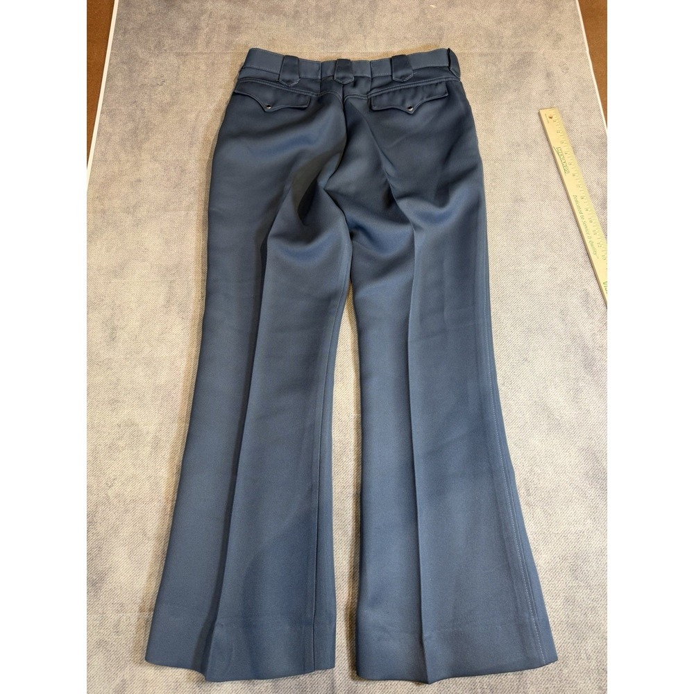 Lot of 3 WESTERN Men's Pants Polyester Cotton Blend 36 Blue Green Brown 1950's - Picture 8 of 16